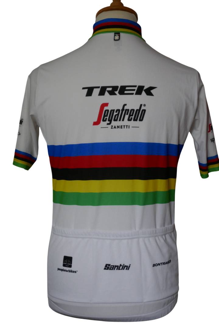 Trek Segafredo 2019 - Mads Pedersen - Maillot Champion du monde _ (XL) #03897