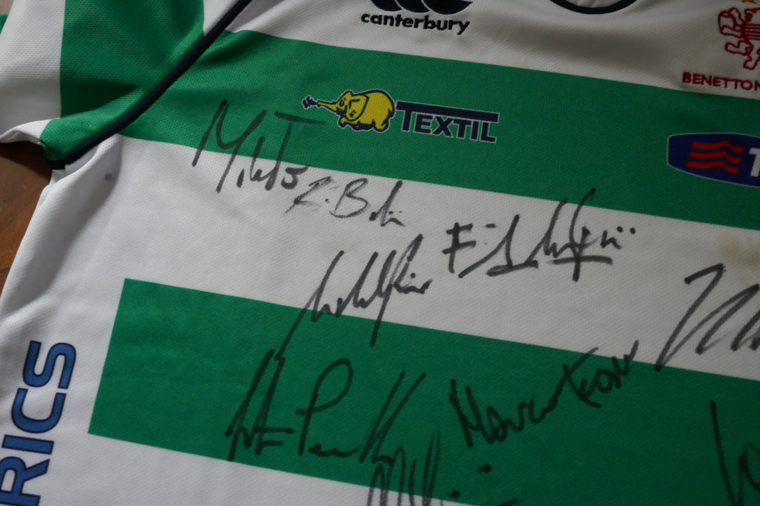 Benetton Rugby Trévise 2013/14 - Maillot signé par l'équipe _ (XL) #03887