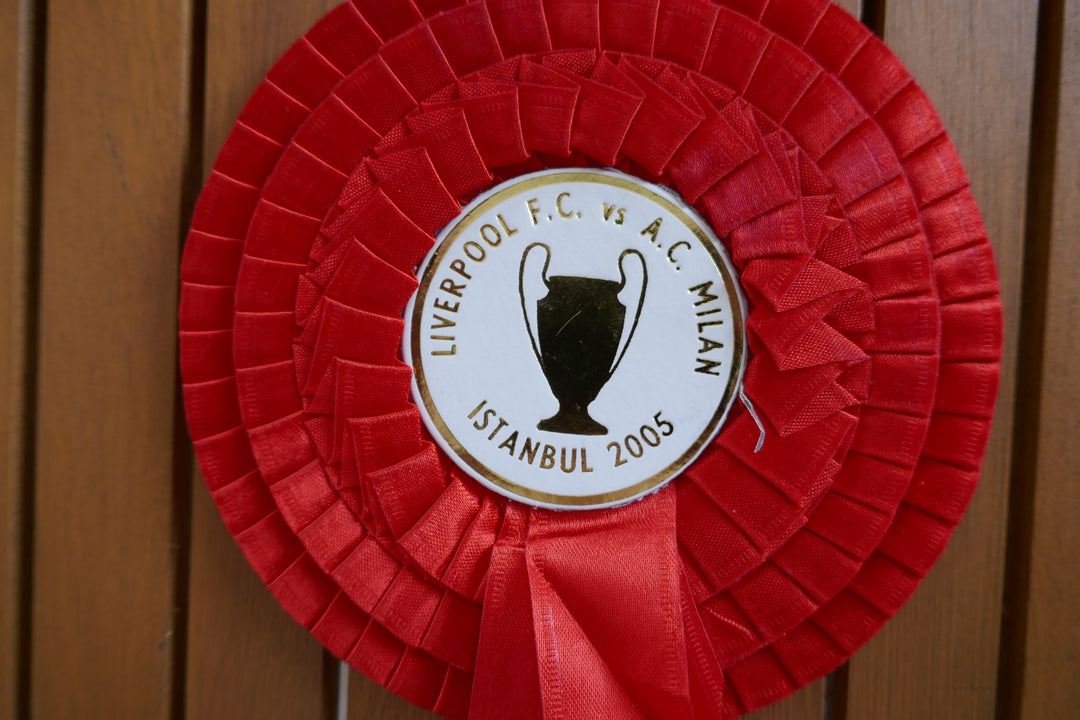 Cocarde Champions League Finale 2005 - Liverpool FC / AC Milan _ #03911
