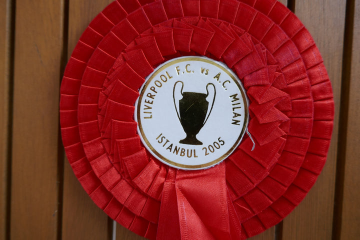 Cocarde Champions League Finale 2005 - Liverpool FC / AC Milan _ #03911