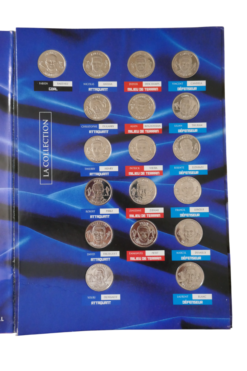 France - Collection officielle des 18 médailles #3964