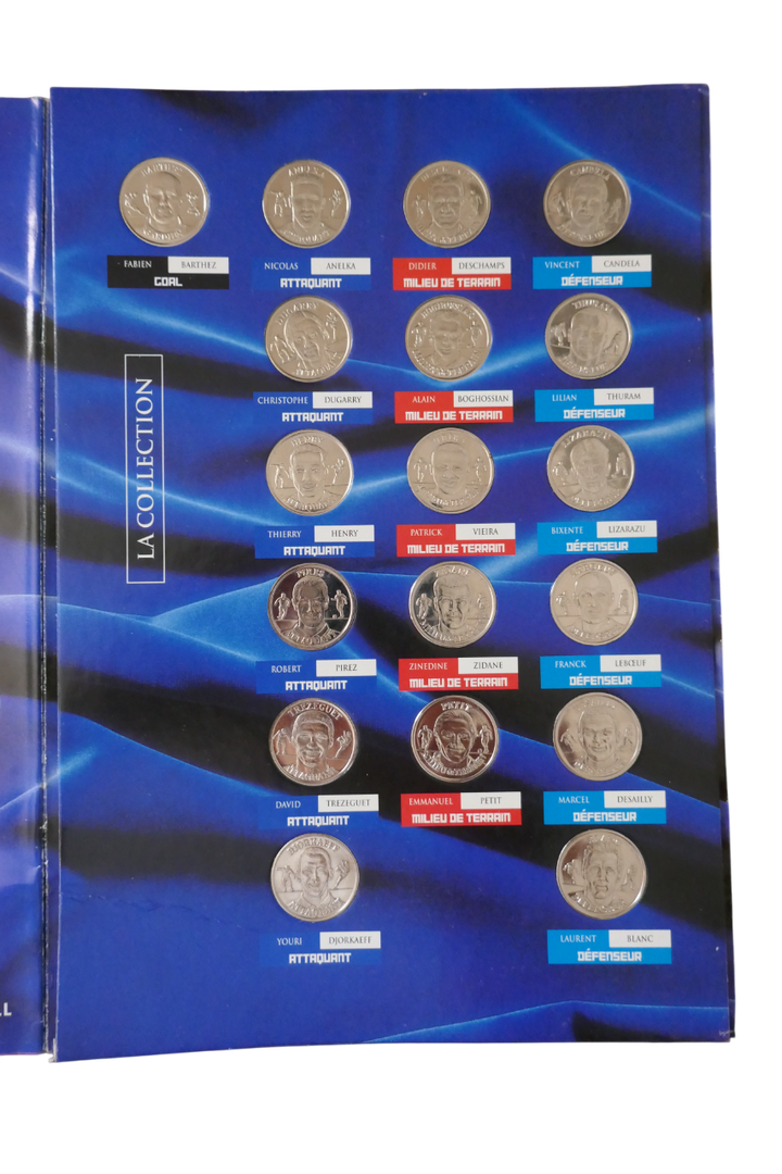 France - Collection officielle des 18 médailles #3964