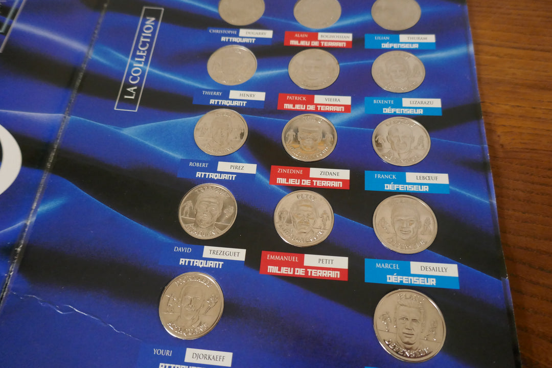 France - Collection officielle des 18 médailles #3964
