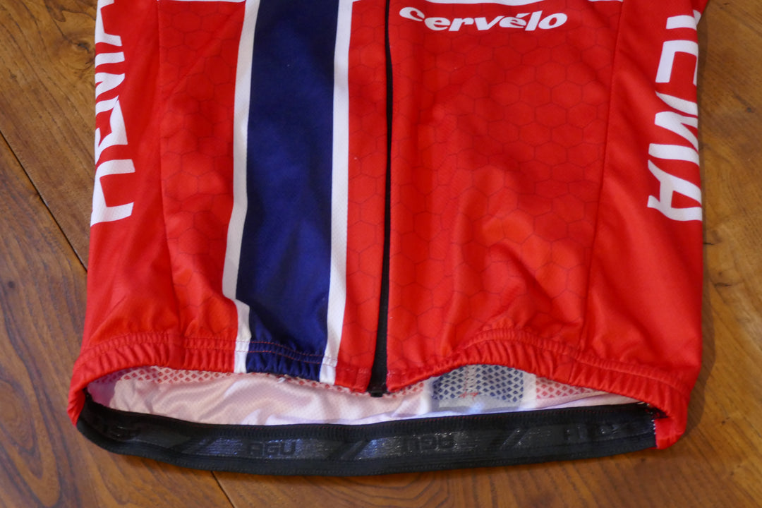Jumbo Visma 2022  - Tobias Foss - Maillot Champion de Norvège _ (XS) #04008