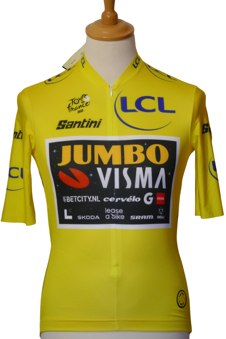 Tour de France 2023 - Maillot Jaune - Jumbo Visma _ (XXL) #04002