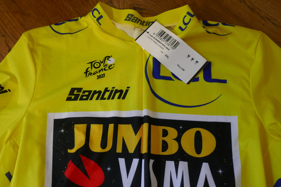 Tour de France 2023 - Maillot Jaune - Jumbo Visma _ (XXL) #04002