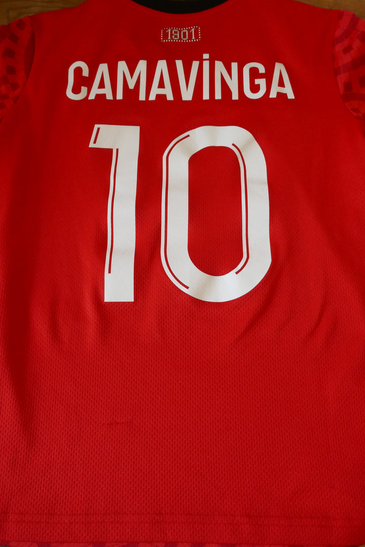 Stade Rennais 2020/21 - Eduardo Camavinga - Maillot _ (12ans) #02927