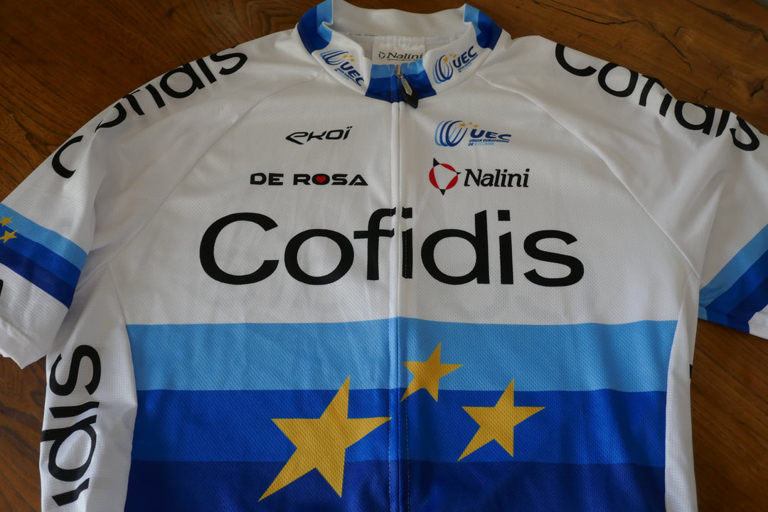 Cofidis 2020 - Elia Viviani - Maillot Champion d'Europe _ (XL) #04018