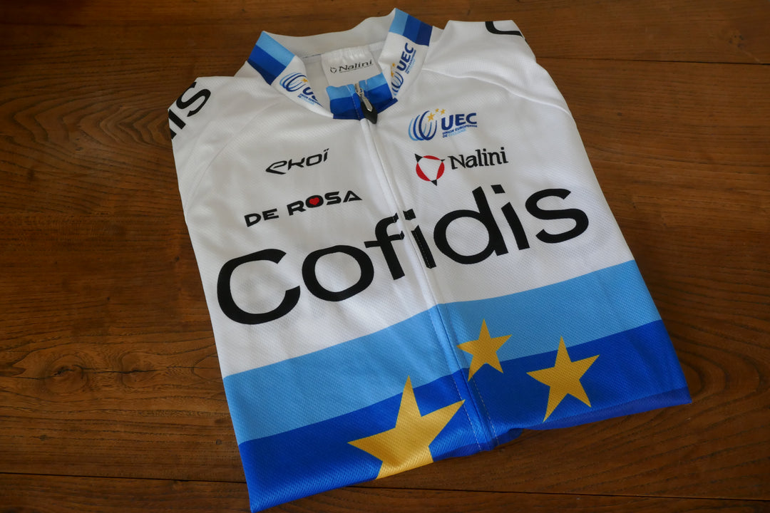 Cofidis 2020 - Elia Viviani - Maillot Champion d'Europe _ (XL) #04018