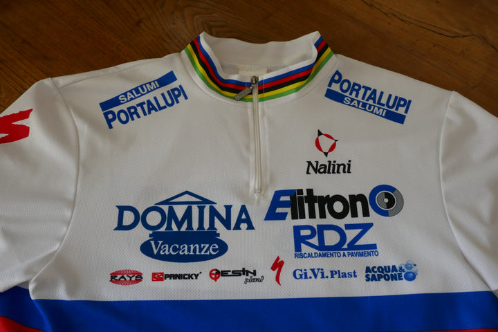Domina vacanze 2003 - Mario Cipollini - Maillot Champion du monde _ (XL) #04017