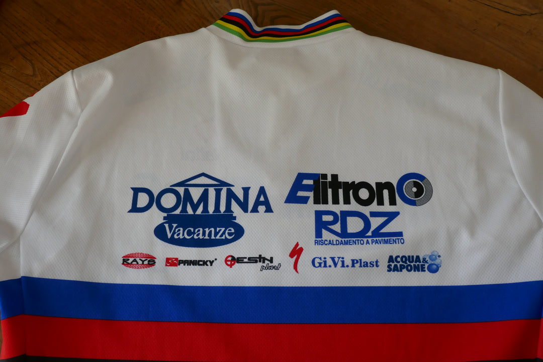 Domina vacanze 2003 - Mario Cipollini - Maillot Champion du monde _ (XL) #04017