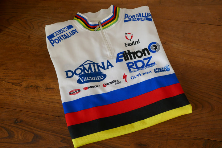 Domina vacanze 2003 - Mario Cipollini - Maillot Champion du monde _ (XL) #04017