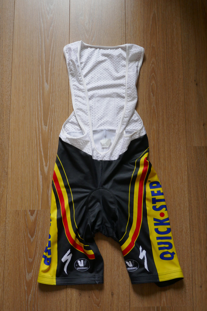 Quick Step 2008 - Stijn Devolder - Maillot Cuissard et Gants Champion de Belgique _ (L) #04036
