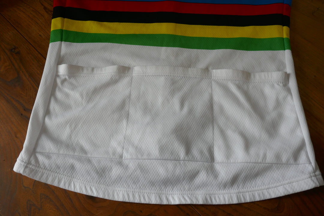 Quick Step 2006 - Paolo Bettini - Maillot Cuissard et Gants Champion du monde _ (L) #04035