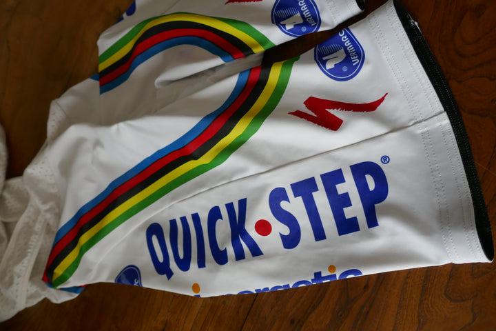 Quick Step 2006 - Paolo Bettini - Maillot Cuissard et Gants Champion du monde _ (L) #04035