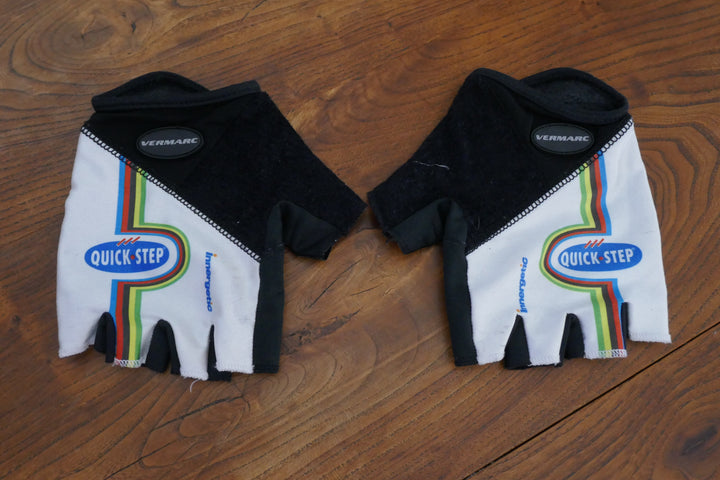 Quick Step 2006 - Paolo Bettini - Maillot Cuissard et Gants Champion du monde _ (L) #04035