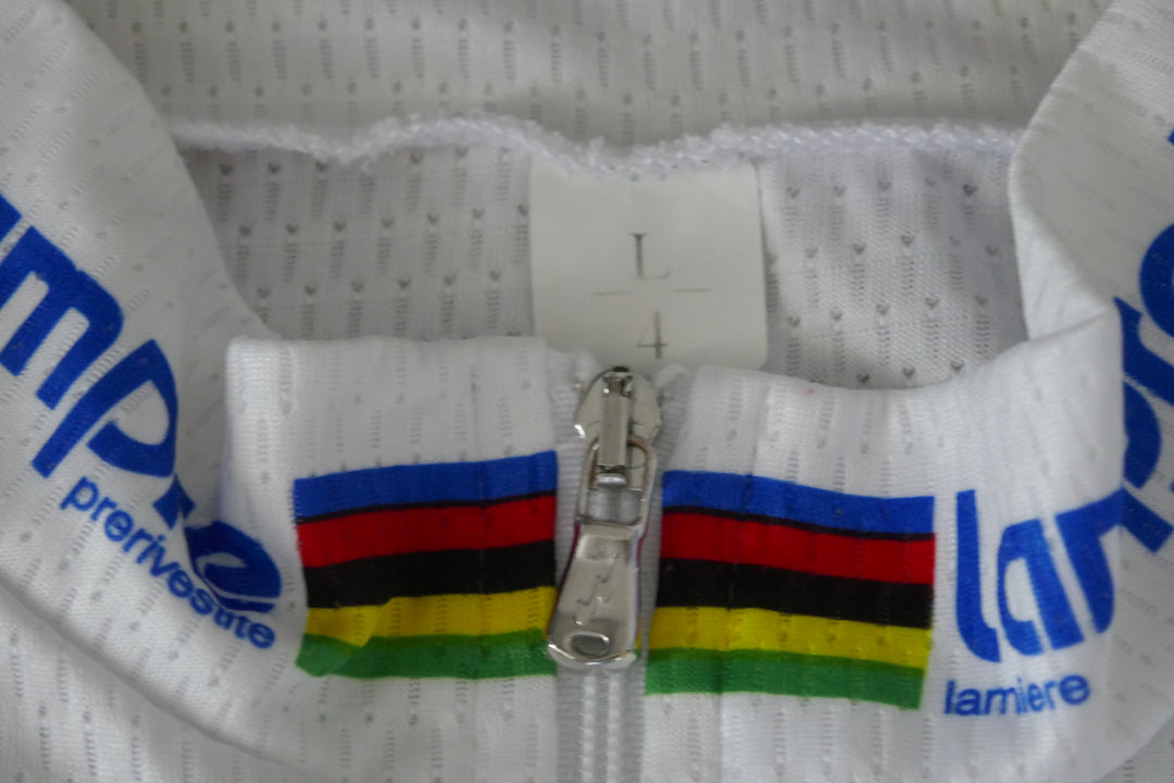 Lampre 2004 - Igor Astarloa - Maillot Champion du monde _ (L) #04071