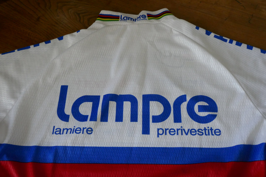 Lampre 2004 - Igor Astarloa - Maillot Champion du monde _ (L) #04071