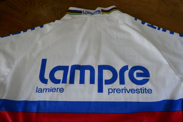Lampre 2004 - Igor Astarloa - Maillot Champion du monde _ (L) #04071