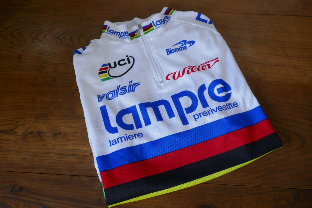 Lampre 2004 - Igor Astarloa - Maillot Champion du monde _ (L) #04071