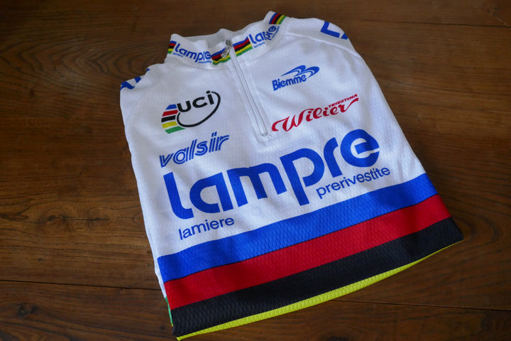 Lampre 2004 - Igor Astarloa - Maillot Champion du monde _ (L) #04071
