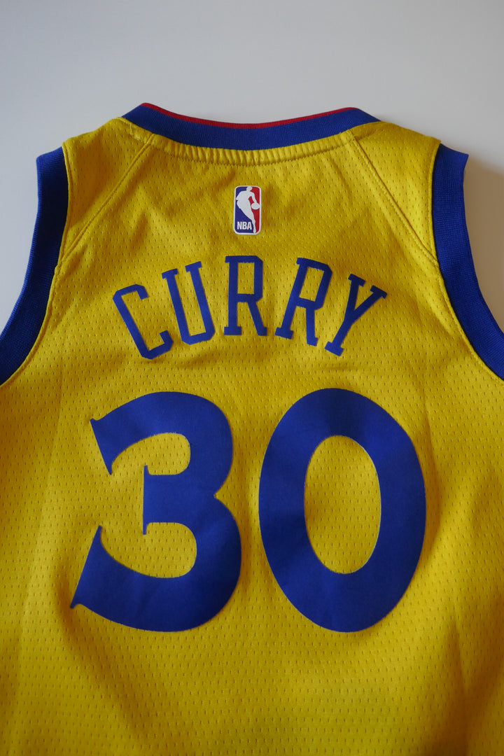 Golden State Warriors 2017/18 - Stephen Curry - Maillot City Edition _ (10ans) #03114