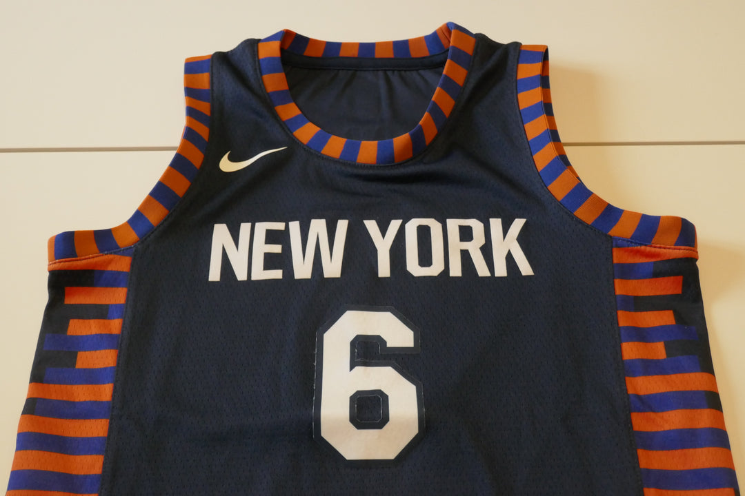 New Yok Knicks 2018/19 - Kristaps Porzingis - Maillot City Edition _ (12ans) #01493