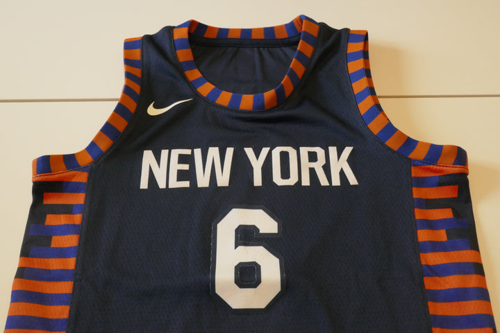 New Yok Knicks 2018/19 - Kristaps Porzingis - Maillot City Edition _ (12ans) #01493