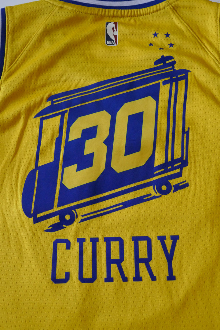 Golden State Warriors 2019/20 - Stephen Curry - Maillot Classic Edition _ (14ans) #02316
