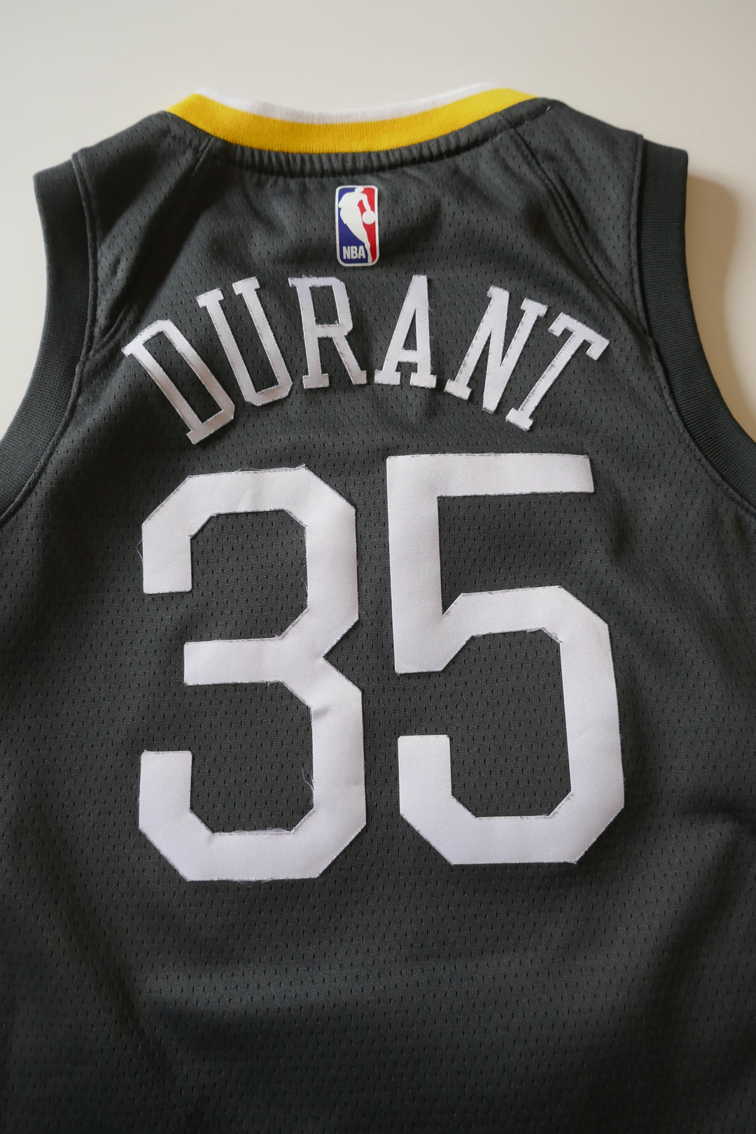 Golden State Warriors 2017/19 - Kevin Durant - Maillot Statement _ (8ans) #01549