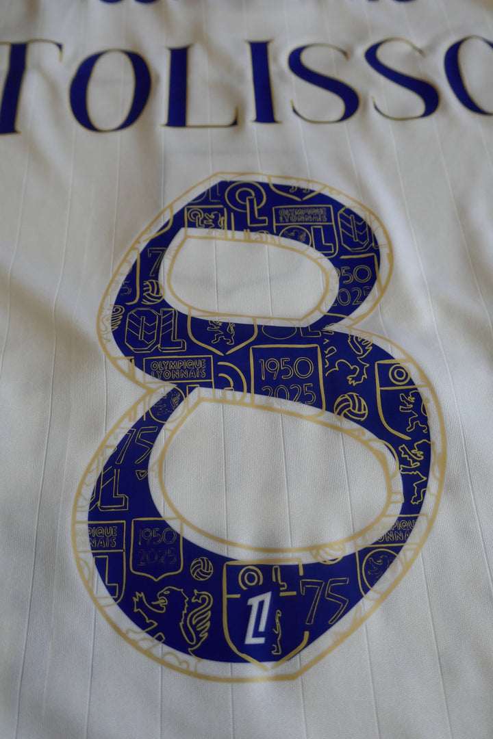 Olympique Lyonnais 2025/26 - Corenton Tolisso - Maillot 75ans tirage limité _ (M) #04248