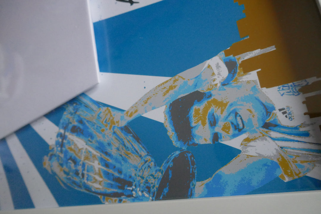 Olympique de Marseille 1992/93 - Maillot Encadré _ #02929