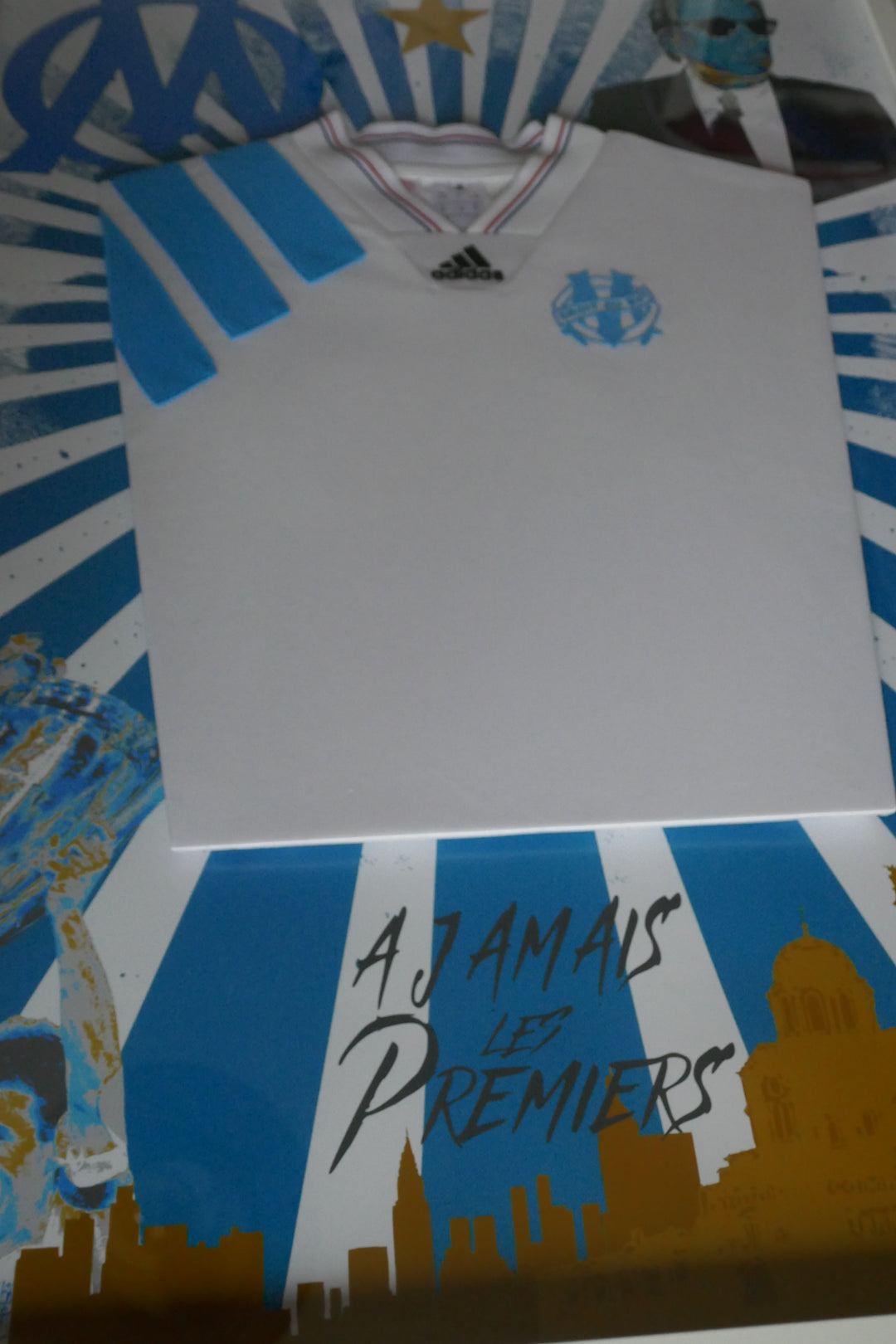 Olympique de Marseille 1992/93 - Maillot Encadré _ #02929