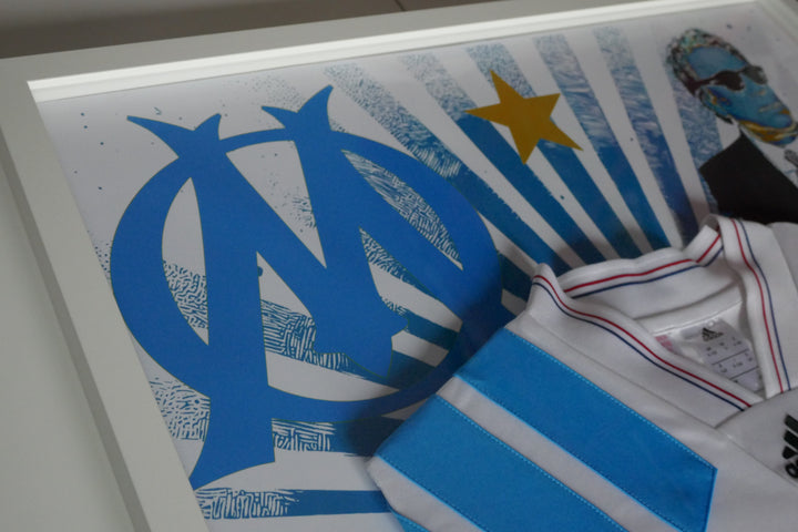 Olympique de Marseille 1992/93 - Maillot Encadré _ #02929