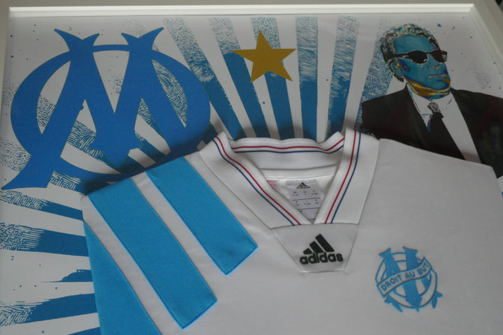 Olympique de Marseille 1992/93 - Maillot Encadré _ #02929