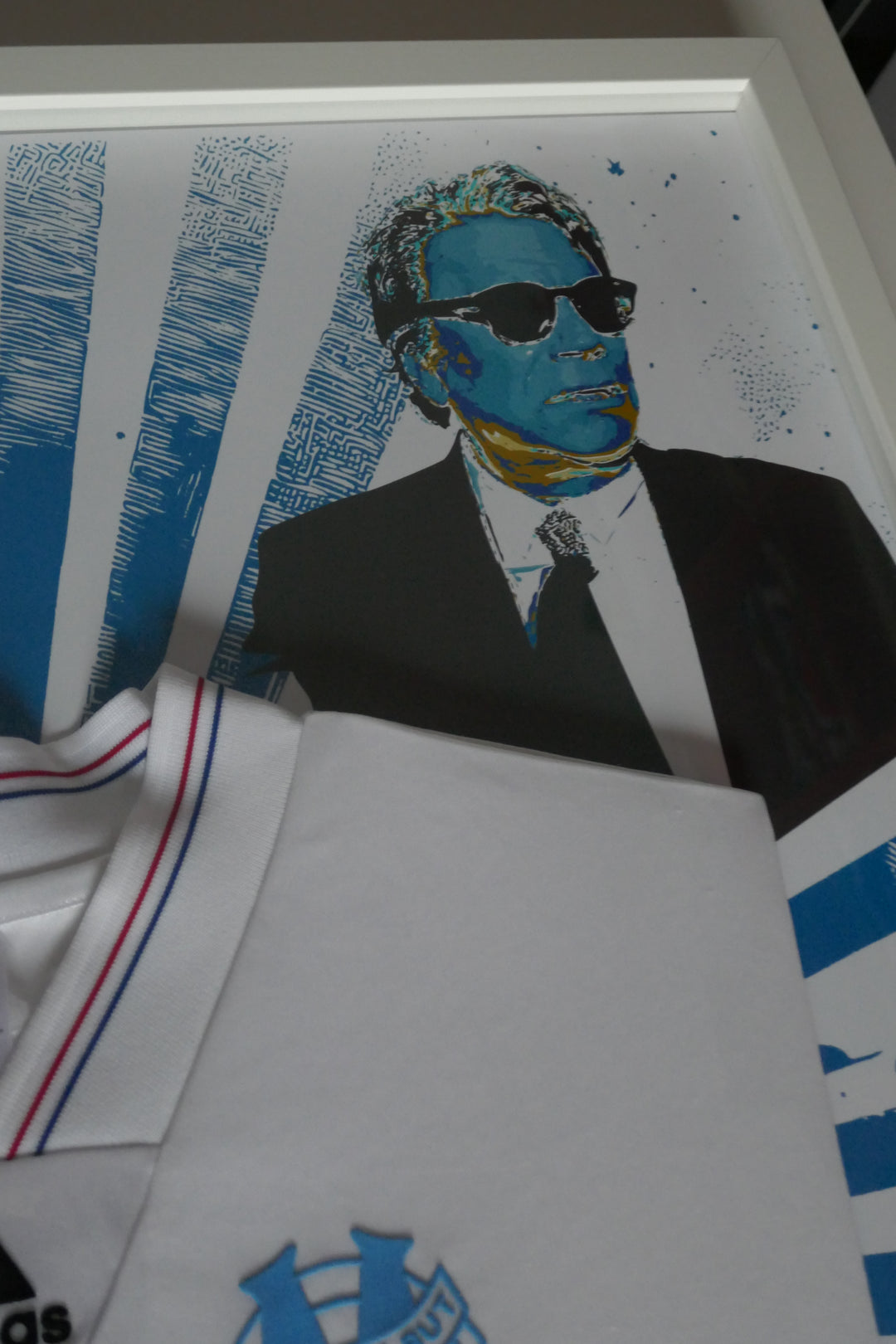 Olympique de Marseille 1992/93 - Maillot Encadré _ #02929