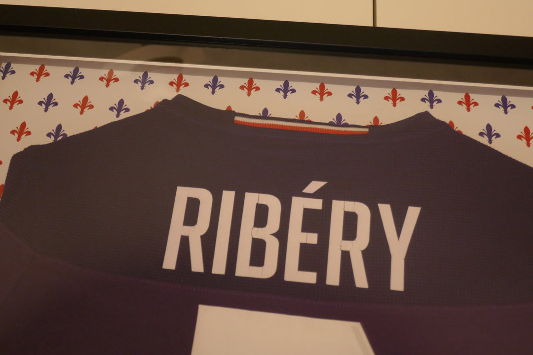 Fiorentina 2019/20 - Franck Ribery - Maillot signé et Encadré _ #04114