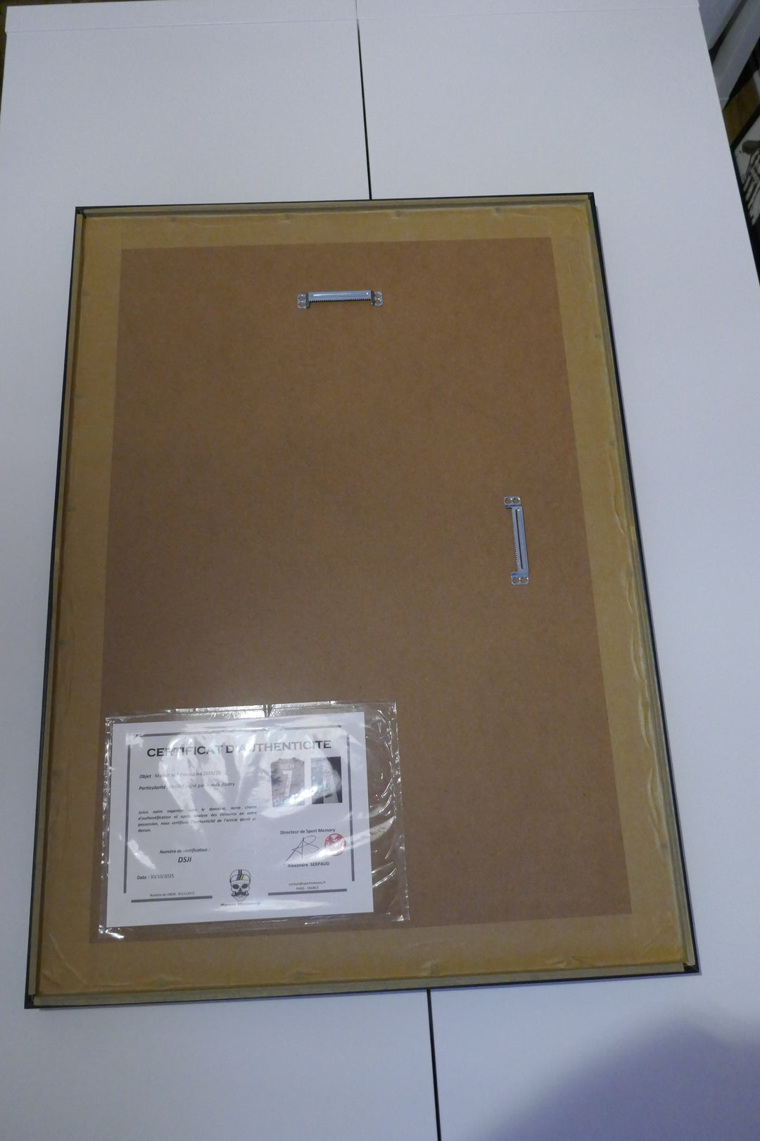 Fiorentina 2019/20 - Franck Ribery - Maillot signé et Encadré _ #04114