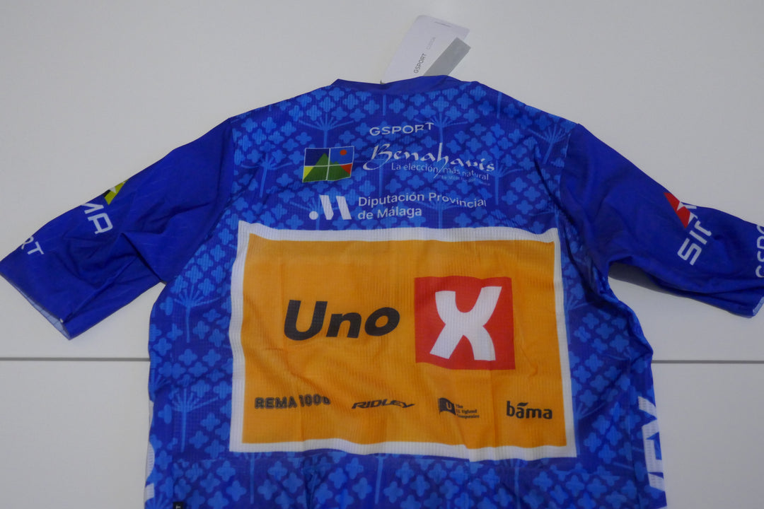 Tour d'Andalousie 2025 - Uno X - Andreas Leknessund - Maillot bleu distinctif _ (XXS) #04282