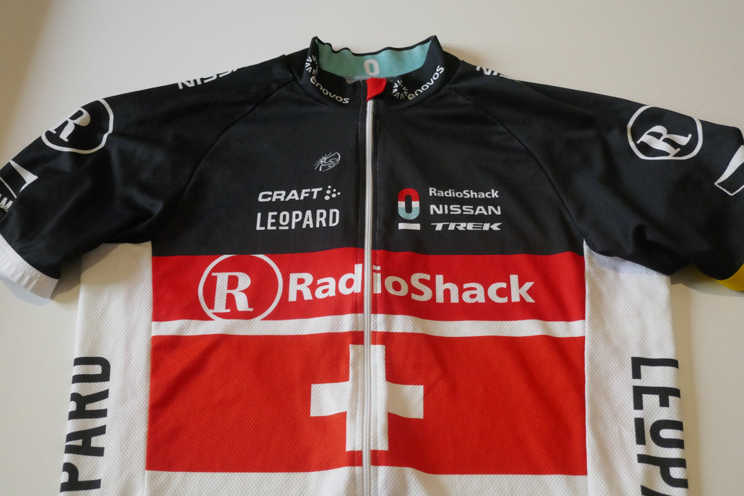 Radioshack Nissan 2012 - Fabian Cancellara - Maillot Champion de Suisse _ (M) #04291