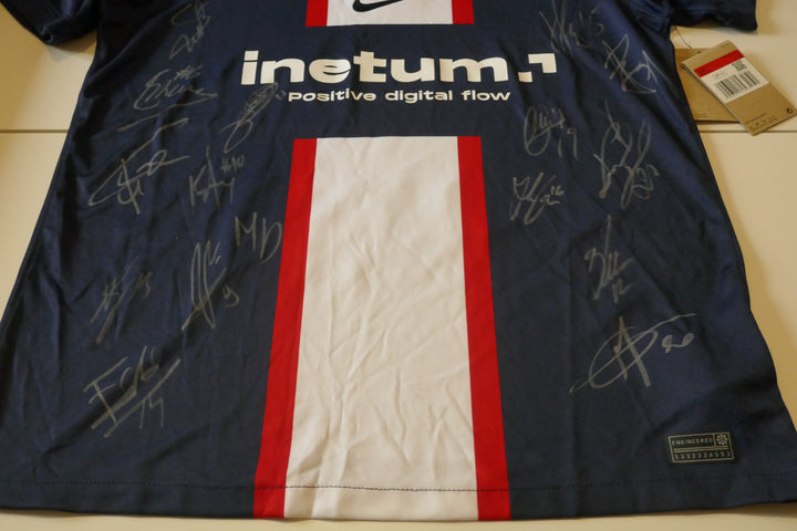 Paris Saint Germain 2022/23 - Maillot Signé par l'équipe _ (L) #03688