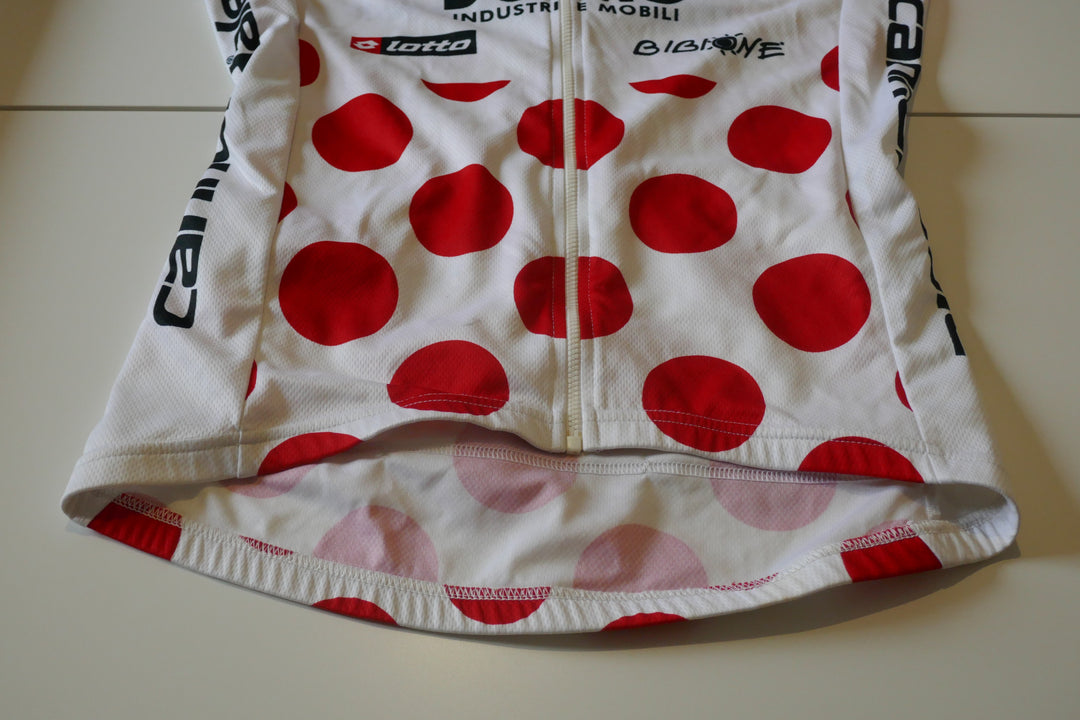 Tour de France 2009 - Liquigas - Franco Pellizotti - Maillot à pois commémoratif _ (L) #04288