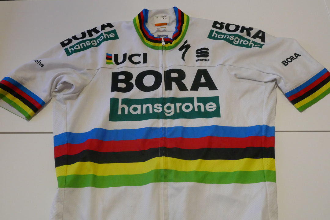 Bora Hansgrohe 2017 - Peter Sagan - Maillot Champion du monde _ (XL) #04298