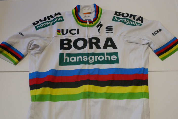 Bora Hansgrohe 2017 - Peter Sagan - Maillot Champion du monde _ (XL) #04298