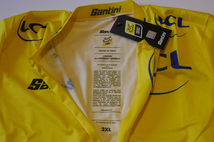 Tour de France Femmes avec Zwift 2024 - Maillot jaune _ (XXXL) #04293