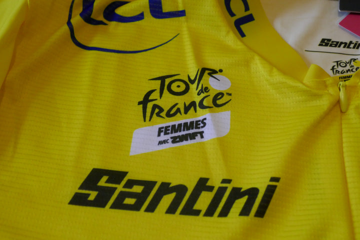 Tour de France Femmes avec Zwift 2024 - Maillot jaune _ (XXXL) #04293