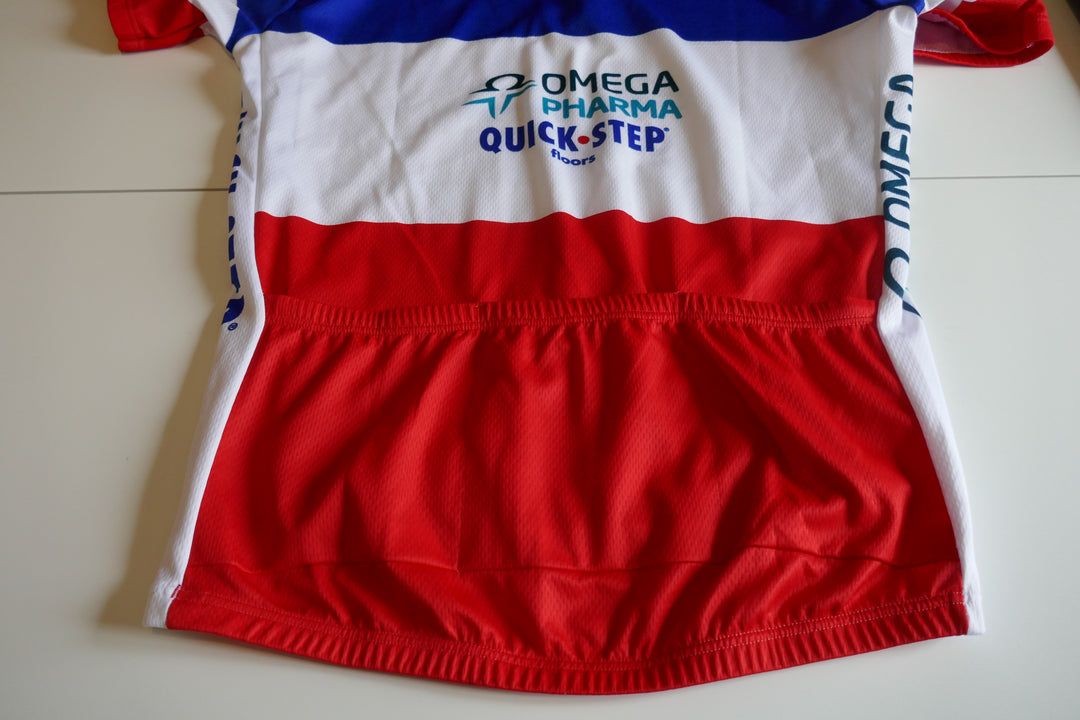 Quick Step Omega Pharma 2012 - Sylvain Chavanel - Maillot Champion de France _ (XL) #04300