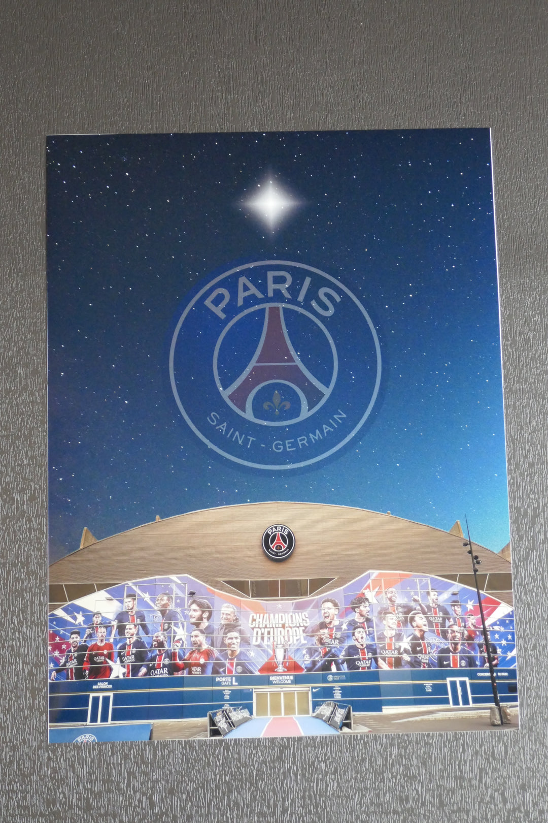 Paris Saint Germain - Parc des Pinces & Nuit étoilée - Tirage sans cadre _ (30x40)