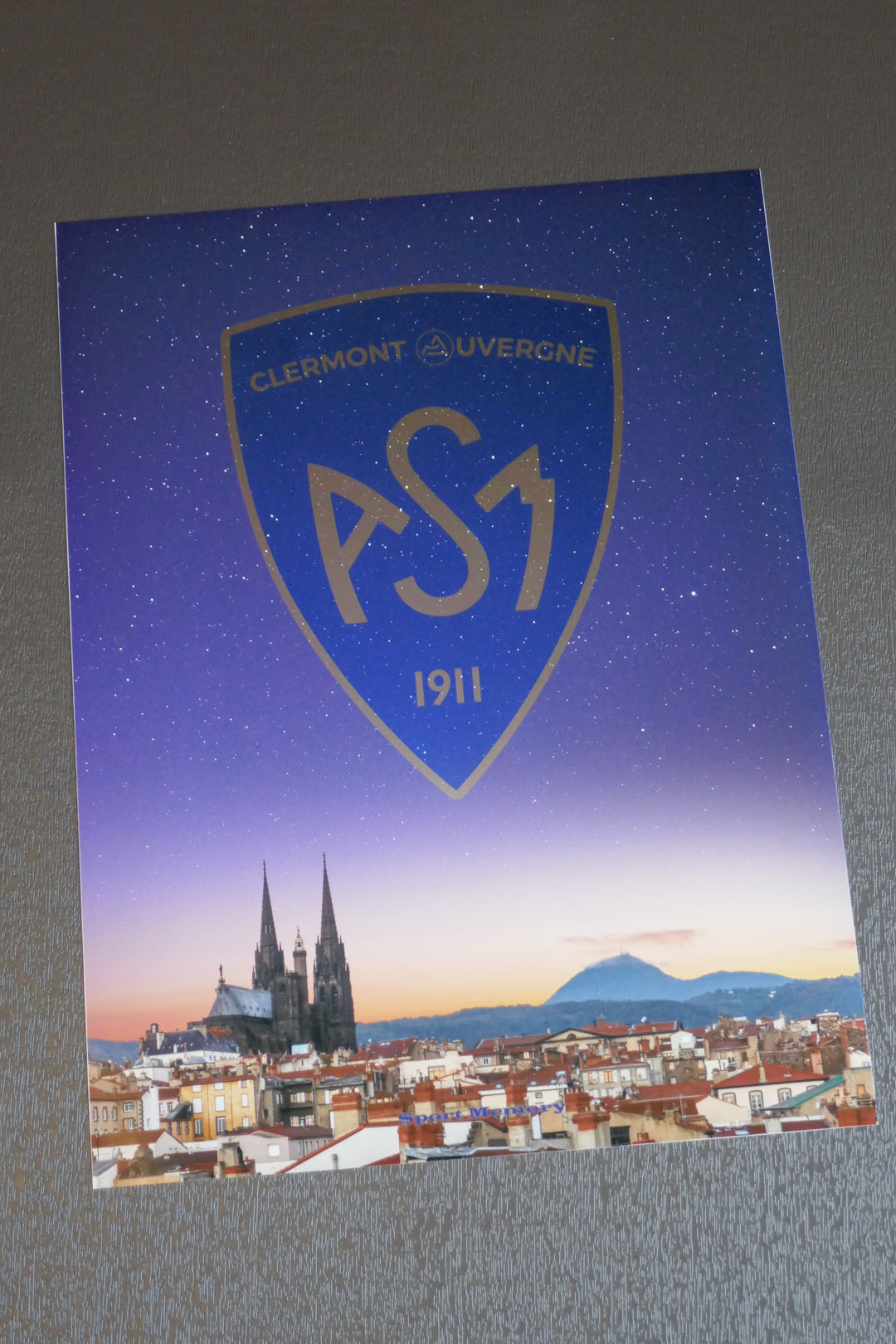 ASM Clermont Auvergne - Clermont nuit étoilée - Tirage sans cadre _ (30x40)