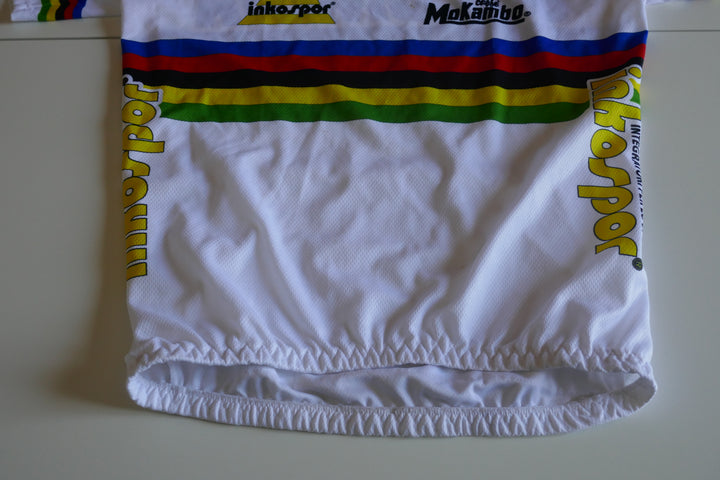 Columbia Acqua & Sapone - Maillot Champion du monde _ (S) #04347